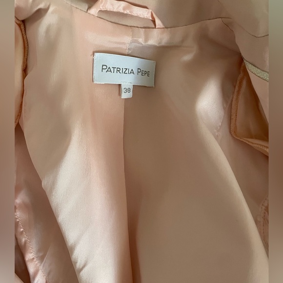 Patrizia Pepe Dress Suit Set Nude Pink - Picture 11 of 15